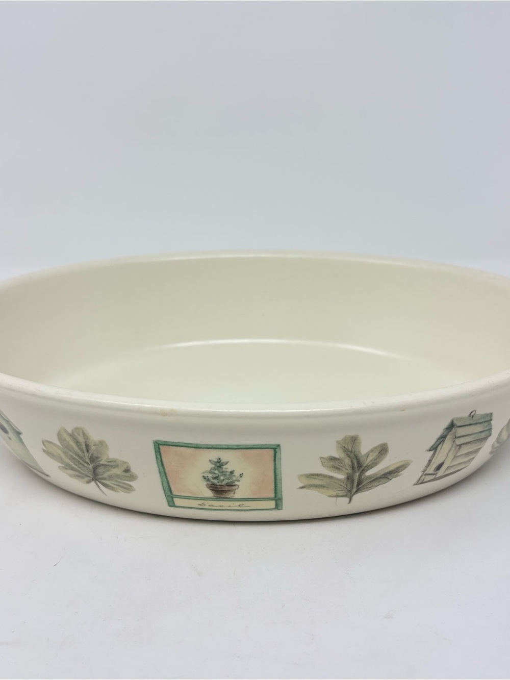 Pfaltzgraff Naturewood Portfolio 10” x 7” Oval Vegetable Serving Bowl Dish USA
